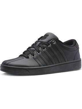 Women's Black Slip On Comfortable Platform Lace Up Modern Fashion Sneakers